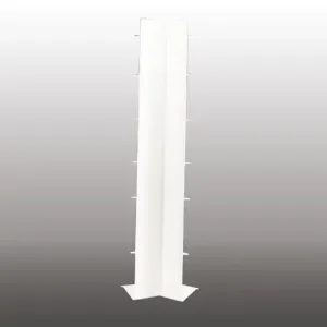 Angle intérieur 90° bandeau 200mm + 90mm PVC blanc HAI2990 