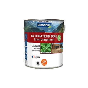 Saturateur bois Environnement BLANCHON Teinte chêne 5L 