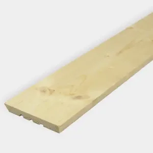 Plinthe Sapin Bord droit    13x95x3600mm 3600mm