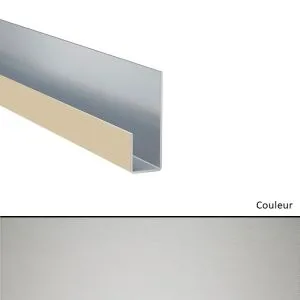 Profil de terminaison en J pour Hardie VL Brume du matin 3000mm