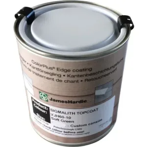 Peinture de traitement des chants JH60-10 Vert Doux - Bidon de 0.5 L.