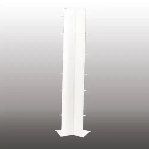 Angle intérieur 90° bandeau 200mm + 90mm PVC blanc HAI2990 