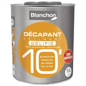 Décapant gélifié bâtiment façade 10' 5L