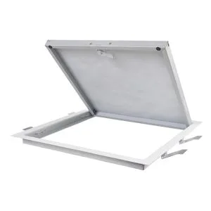 Trappe de visite Métal laqué avec serrure 40x300x300mm 300mm