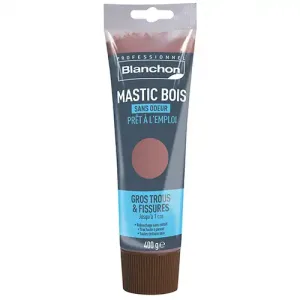 Mastic bois prêt à l'emploi Chêne clair 400g (tube) 