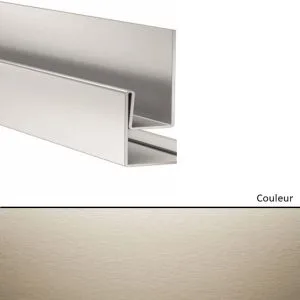 Profil angle sortant et de retour de tableau vertical pour Hardie VL Sable Clair 3000mm