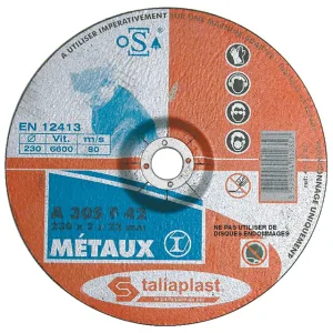 Disque abrasif pour metaux 115mm 