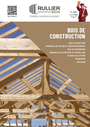 Catalogue Bois d'oeuvre & Agencement