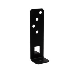 Pied de Poteau Réglable en largeur Noir Gamme Nuance 