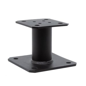 Pied de Poteau Type A HT 100mm Noir Gamme Nuance 