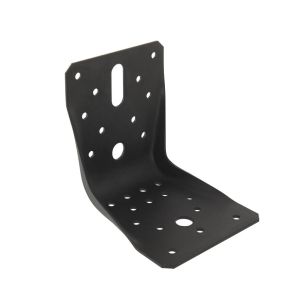 Equerre renforcée 100/100/90/2mm noir gamme nuance