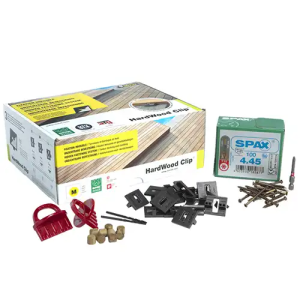 Clips de fixation invisible Hardwood Clip Novlek - Kit pour 11m²
