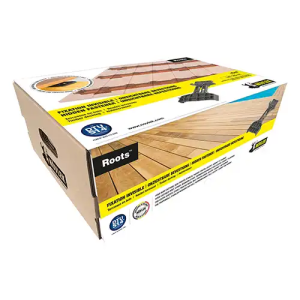 Clips de fixation invisible Roots Novlek - Kit pour 6m²