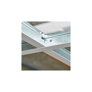 Entretoise Universel 2840/2850 en blanc 38x24mm 1,20m