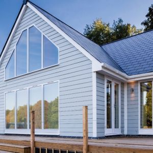 Bardage Fibre Ciment HardiePlank Cedar JH70-10 Brume du Matin 8x180x3600mm