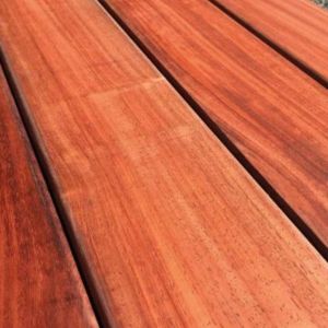 Lame de terrasse Padouk Profil lisse 21x145mm De 1850 mm à 4800 mm