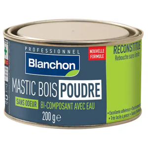 Mastic bois poudre Bois clair 200g