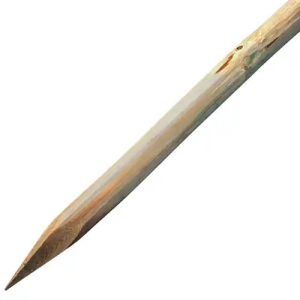 Piquet fraisé Pin Traité CL4 D.70mm De 1650 mm à 2500 mm