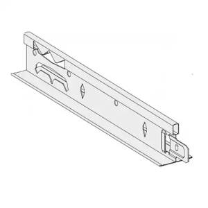 Porteur T24 Ep.40/100 perforé tous les 100mm Super blanc L.3600mm - Paquet de 25