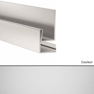 Profil angle sortant et de retour de tableau vertical pour Hardie VL Blanc Artic 3000mm