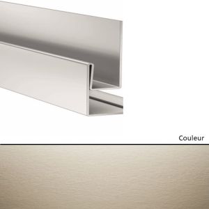 Profil angle sortant et de retour de tableau vertical pour Hardie VL Sable Clair   3000mm