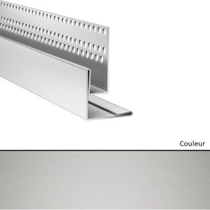 Profil de linteau et de départ en pose verticale pour Hardie VL Brume du matin   3000mm
