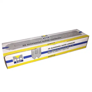 Suspente super longue 400mm pour fourrure 18-45 - Boite de 50 