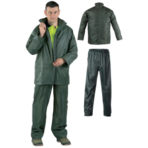 Vêtement pluie vert taille L 