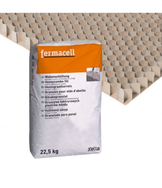 Granules pour nid d'abeilles FERMACELL D. 1/4 mm - Sac de 15 L