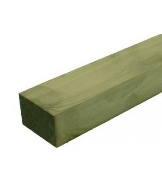 Lambourde Pin Sylvestre 45x71mm traité classe 4 vert – Lg = 3.00m