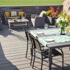 Lame de terrasse Elégance Structurée Gris Anthracite 23x138mm 4000mm