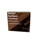 Clips + Vis pour lames bambou - Inox Brun - Boite de 90 clips 