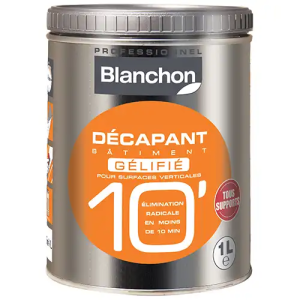 Décapant gélifié bâtiment façade 10' 1L