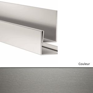 Profil angle sortant et de retour vertical de tableau pour Hardie VL Gris ardoise 3000mm
