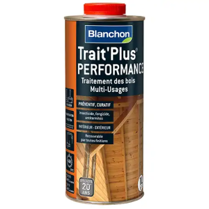 Traitement préventif BLANCHON TRAIT PLUS Performance Teinte incolore 1L 