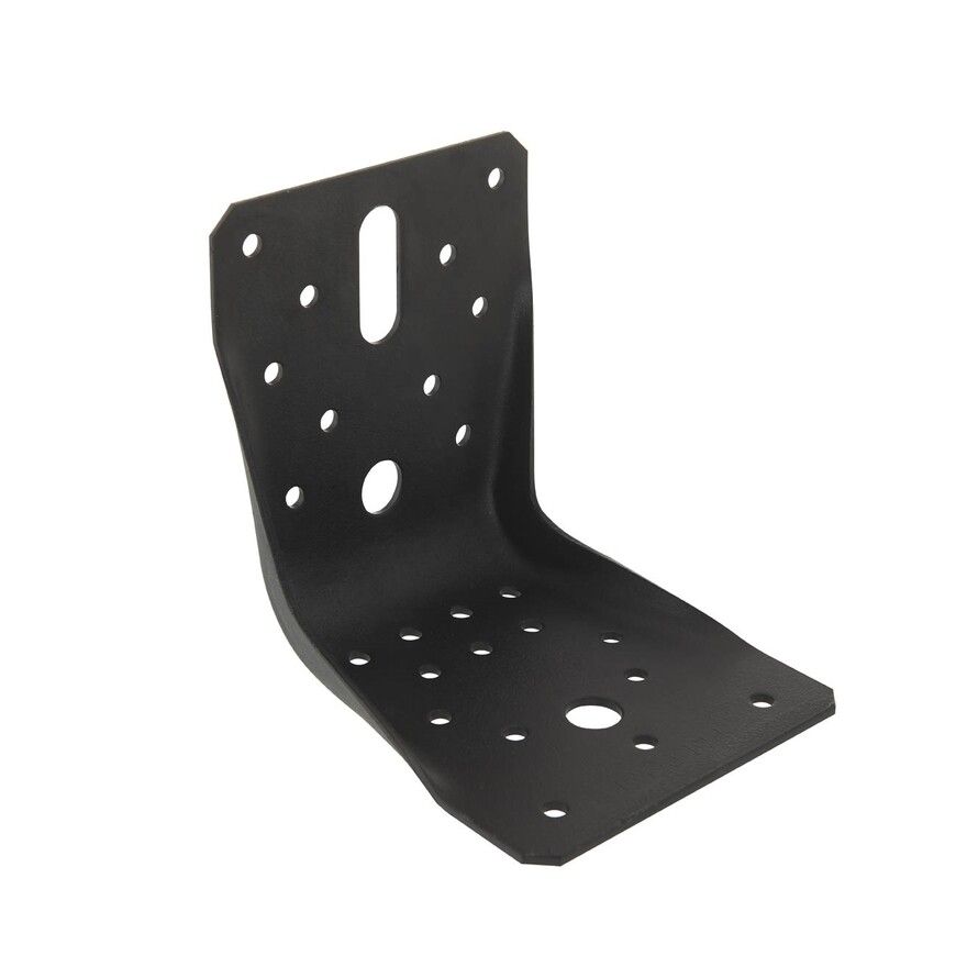 Equerre renforcée 100/100/90/2mm noir gamme nuance