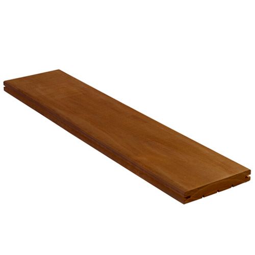 Lame de terrasse Kebony Radiata Profil lisse - Rainuré pour fixation par clips 22x142mm De 2600 mm à 4800 mm