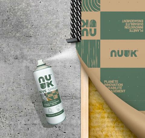 NUUK SEVE SPRAY 500ml, primaire d'accroche pour supports poreux.