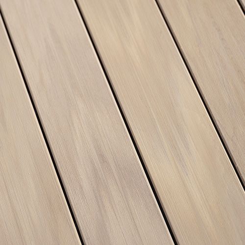 Lame de terrasse Silvadec Nuances Chêne clair 23x138mm 4000 mm