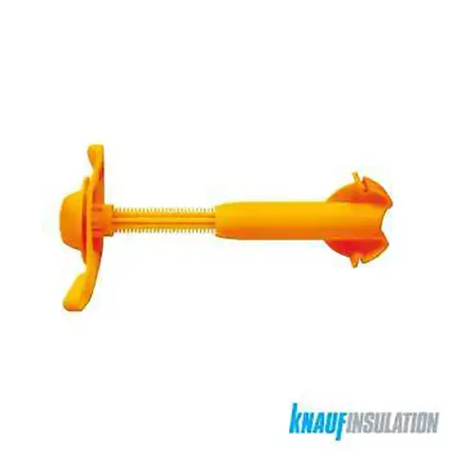 Appui Acoustizap2 - Pour isolant 85 à 100mm - Boite de 50