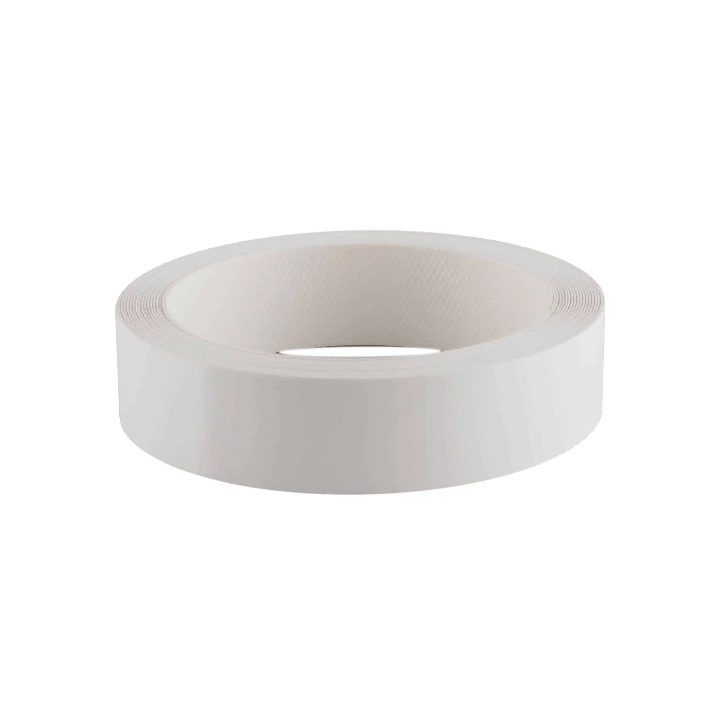 Bande de Chant - Mélaminé Blanc - Grainé - Pré Encollé 23mm Rouleau 50ml 50000mm