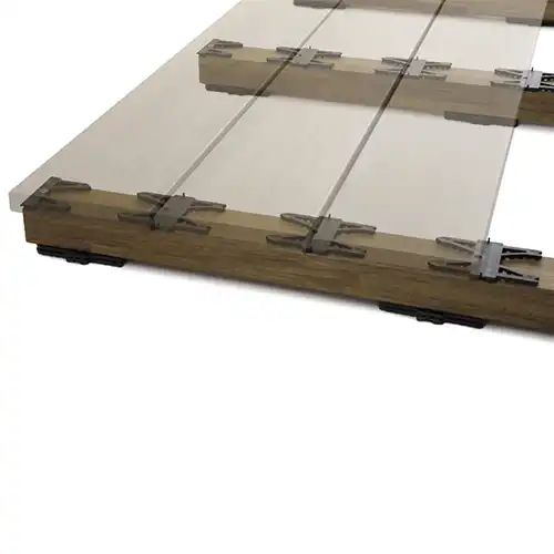 Cale de ventilation pour terrasse Novlek - Kit pour 6m²