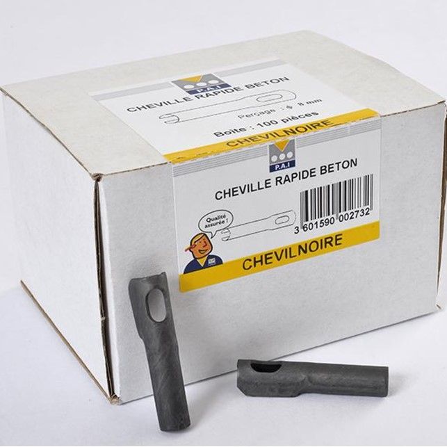 Cheville rapide pour béton - Sachet de 100 