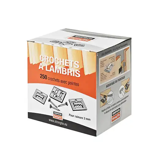 Clips R5 + Pointes - Boite de 250