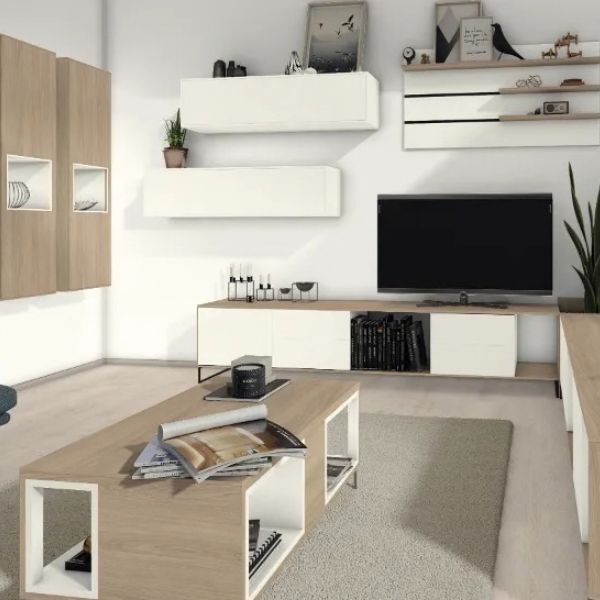 EGGER Panneaux mélaminés P2 blanc W980 SM lisse 120g / 2,8X2,07M en 19mm