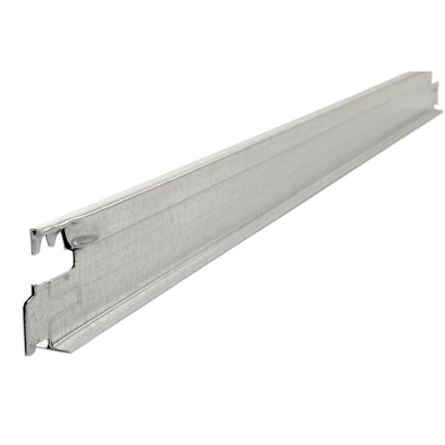Entretoise T15 Ep. 40/100 1 lumière axée Super Blanc / Lg 600mm - Paquet de 75 