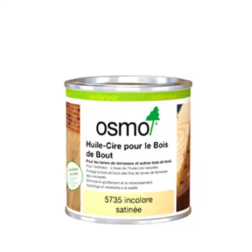 Huile-cire pour bois de bout 0.375L