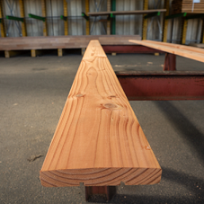 Lame de terrasse bombée Douglas 98% hors aubier 26x145mm