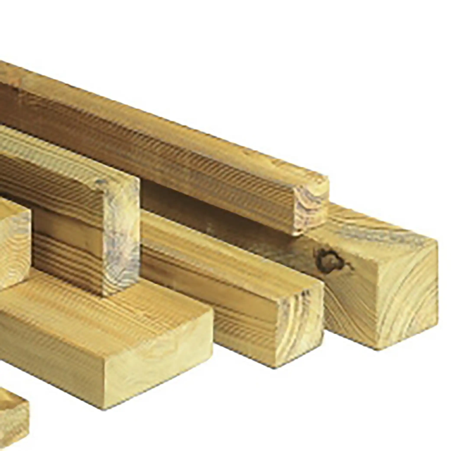 Planche Sciage Raboté Pin Traité CL4 22x120mm De 3000 mm à 4000 mm
