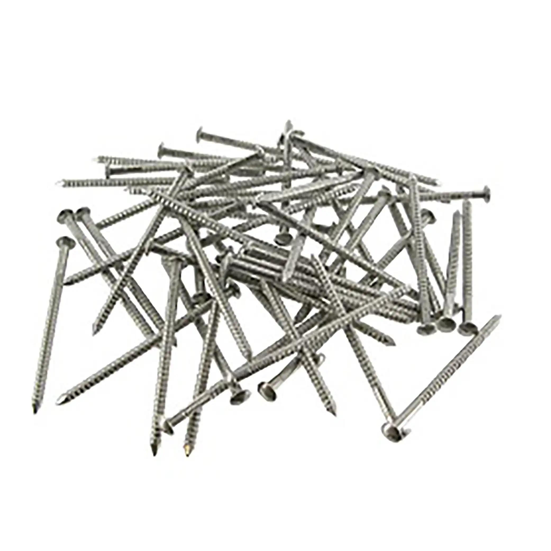 Pointes crantées Inox 2,5/35 - Paquet de 1KG